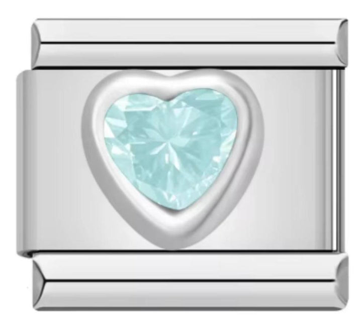 Italiano Piedra Corazón Azul