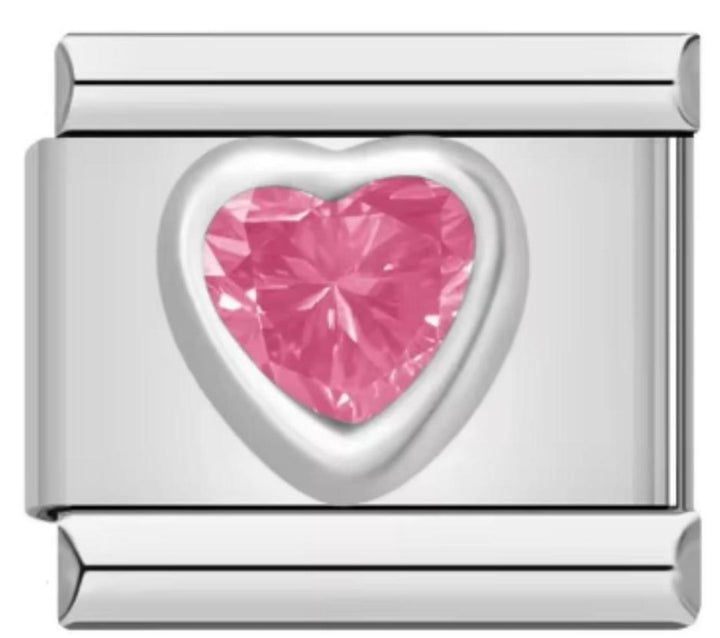 Italiano Piedra Corazón Rosa