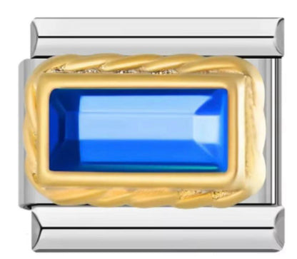 Italiano Piedra Azul Rectangular