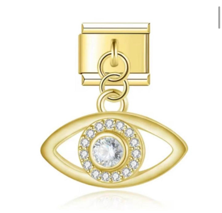Italiano Colgante Ojo de Horus Dorado