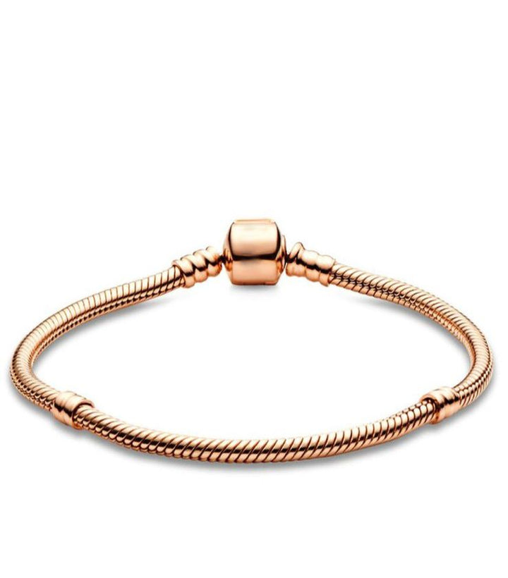 Pulsera Cola de Raton Rose Gold