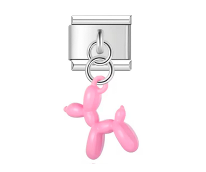 Italiano Globo De Perro Rosa