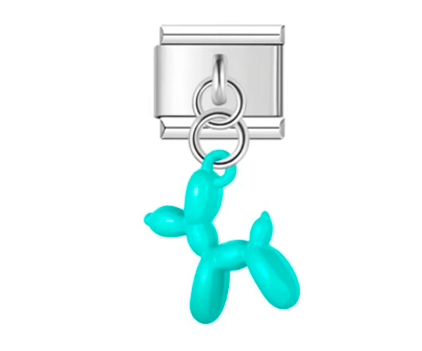 Italiano Globo de Perro Azul Aqua