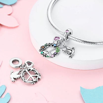 Corazón, Paloma y Símbolo de Paz