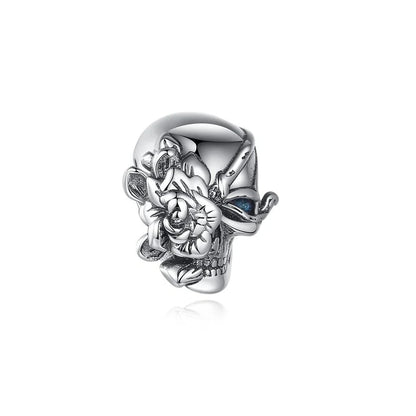 Calavera con Flores