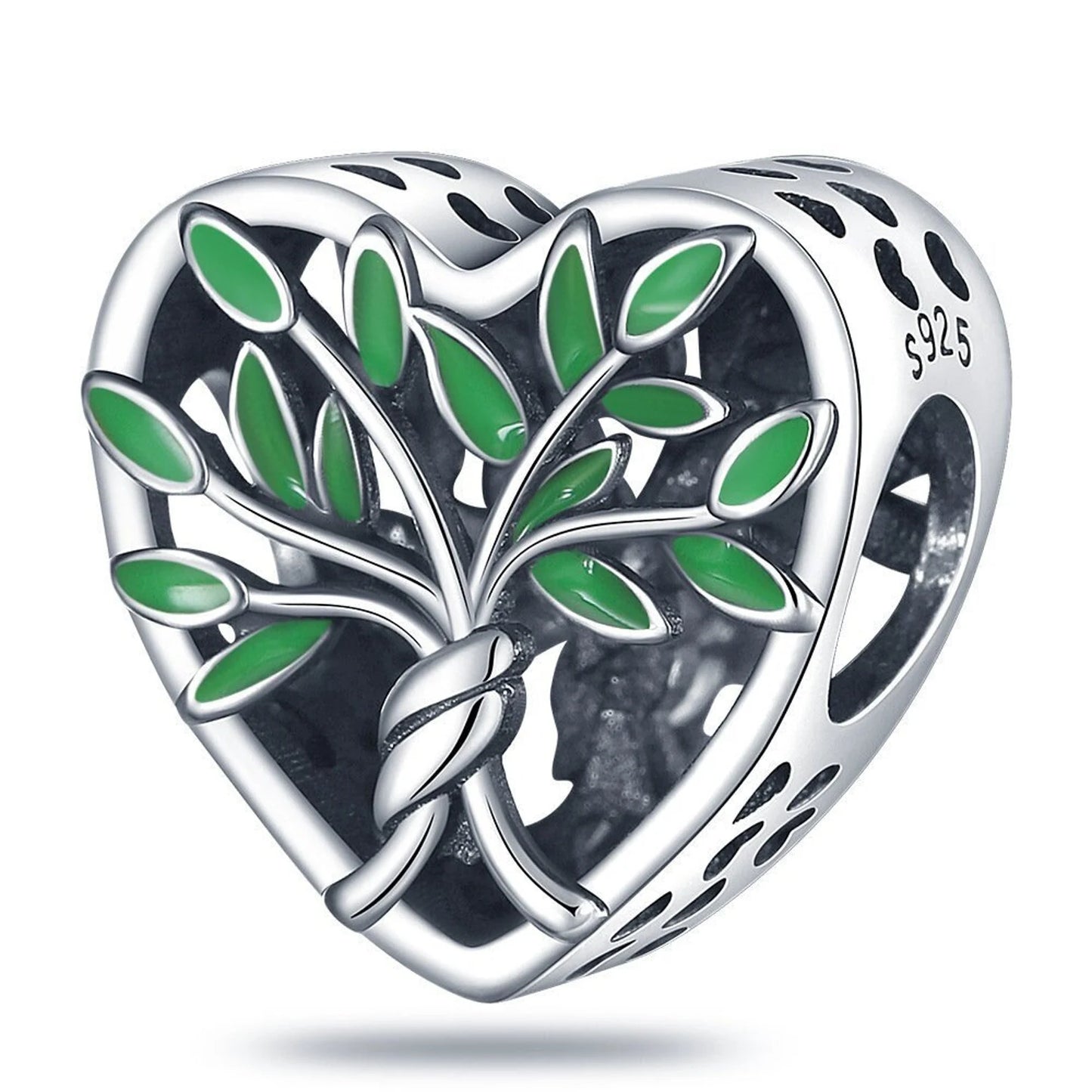 Corazon de Arbol Verde