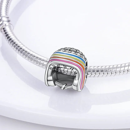 Casco de Arcoiris