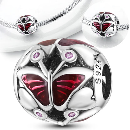 Esfera de Mariposa Roja