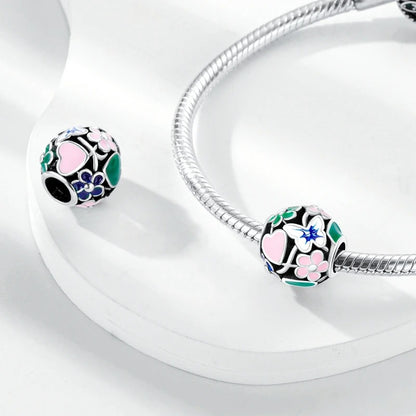 Esfera de Flores y Mariposas