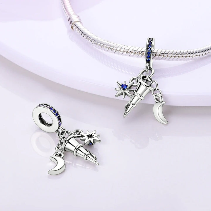 Estrella, Telescopio & Luna "Sky Moon"