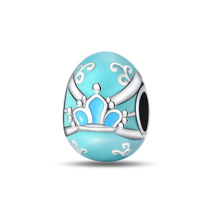 Huevo de Pascua Azul Fluorescente
