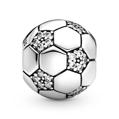 Balón de Fútbol Plateado