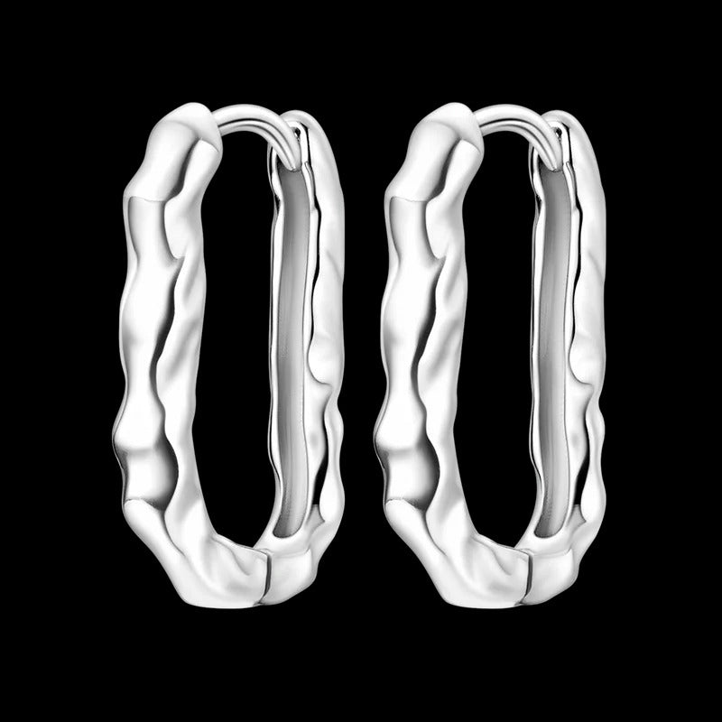 Aretes Ondas Lisas