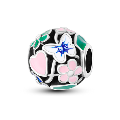 Esfera de Flores y Mariposas