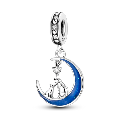 Luna Azul "Familia de Gatos"