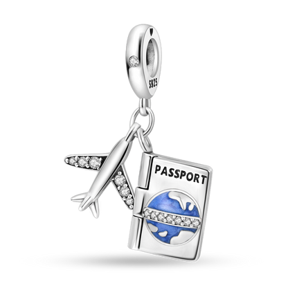 Avión y Pasaporte "It's Not A Trip Or Vacation, It's A Second Life"