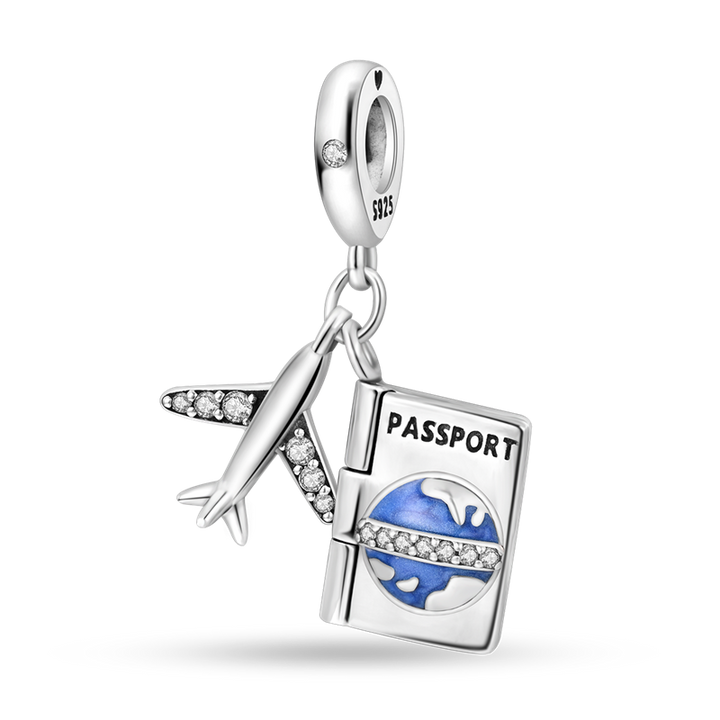Avión y Pasaporte "It's Not A Trip Or Vacation, It's A Second Life"