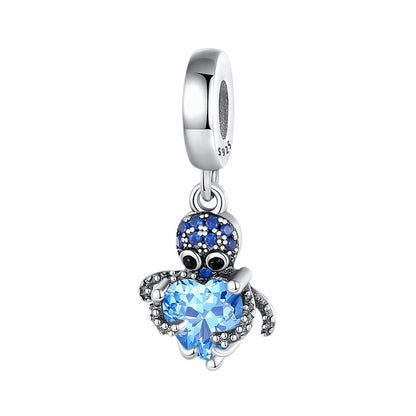 Pulpo y Corazón Azul