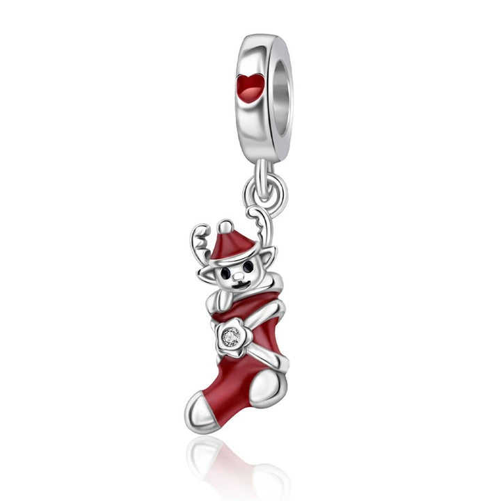 Calcetín Rojo de Navidad