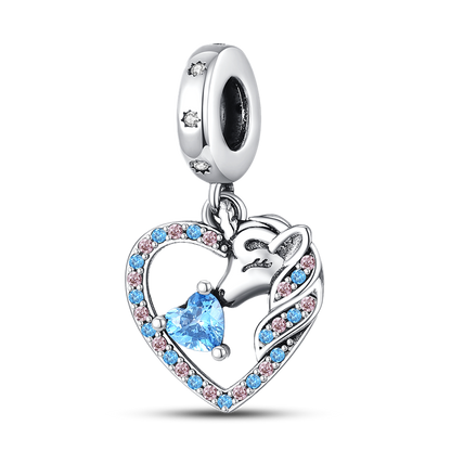 Unicornio & Corazon Azul