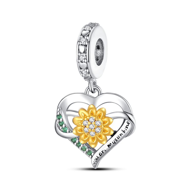 Corazon Flor Amarilla