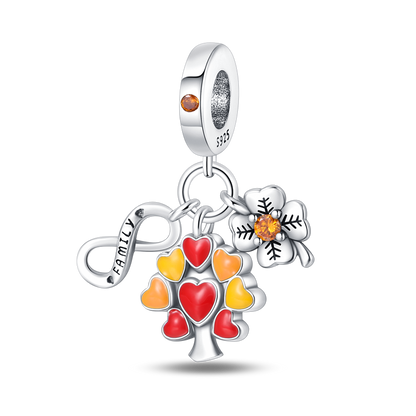 Árbol de Corazón "Familia por Siempre"
