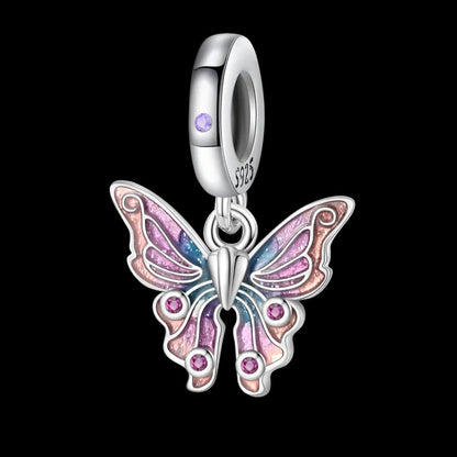 Mariposa Rosa Brillante