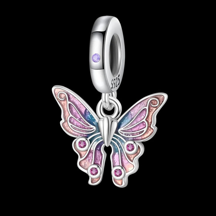 Mariposa Rosa Brillante