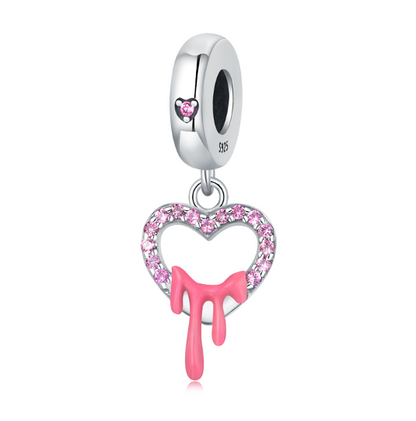 Corazón Rosa Derretido
