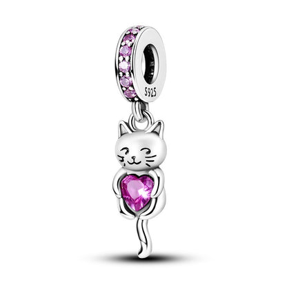 Gatito con Piedrita de Corazon